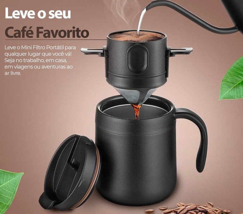 Mini - Filtro de Café Portátil
